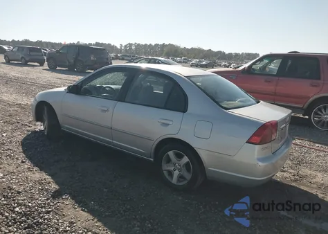 2002 Honda Civic Lx из США, поврежденный, VIN 1HGES15572L031601